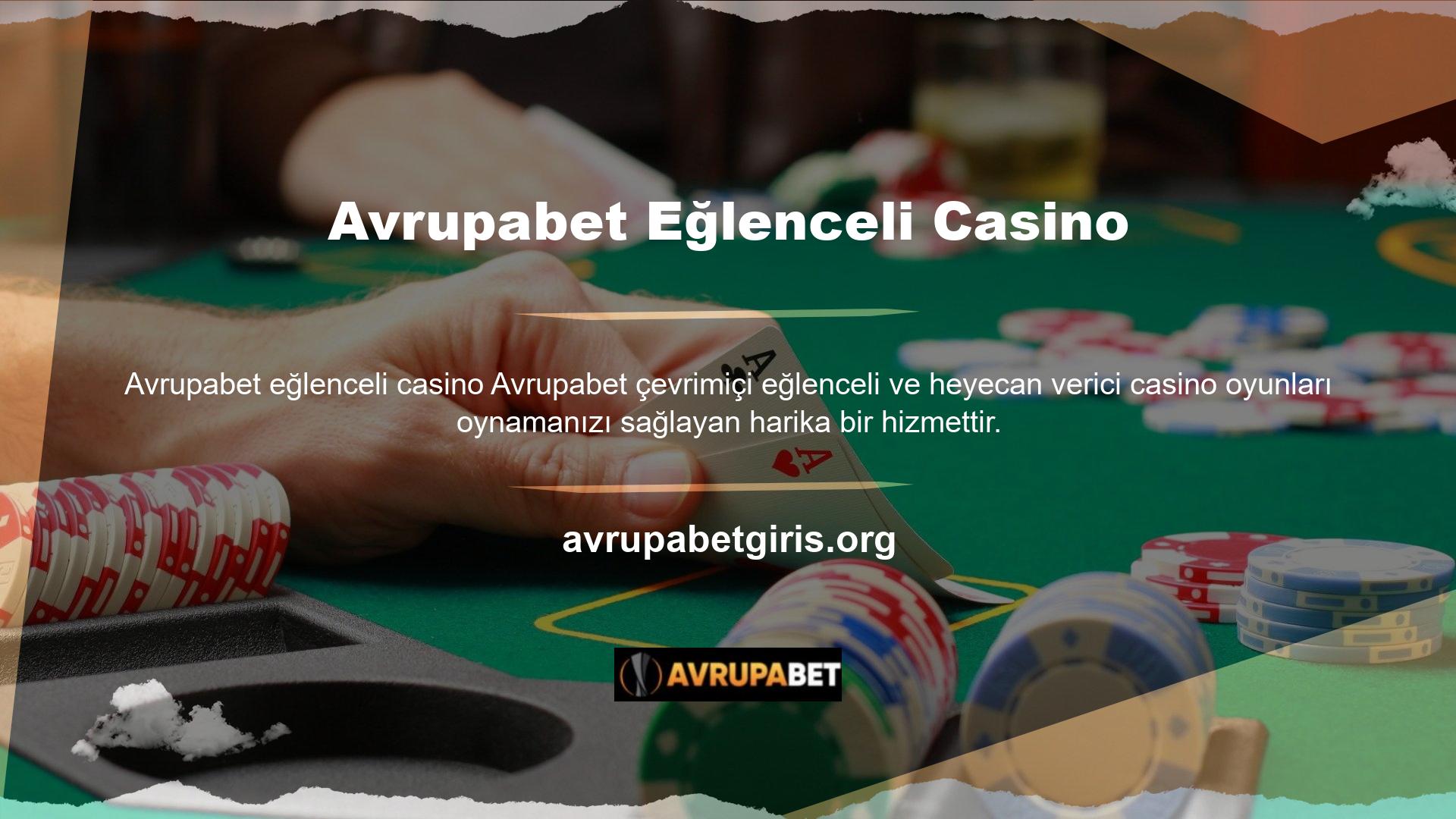 Casinoyu yenmek zor, ancak şirketin ödülleri ve iyi sistemleri yardımcı oluyor